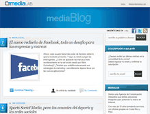 Tablet Screenshot of blog.medialabla.com